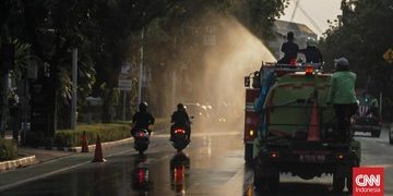 Foto Jakarta Hancurkan Jalan Mitigasi Abu Vulkanik Anak Krakatau