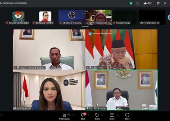Imbauan Mendagri untuk Pemda Terdampak Waspadai Erupsi Anak Krakatau