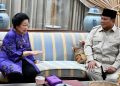 Prabowo Bertemu Megawati untuk Menyampaikan Duka atas Wafatnya Guruh Soekarnoputra