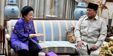 Prabowo Bertemu Megawati untuk Menyampaikan Duka atas Wafatnya Guruh Soekarnoputra