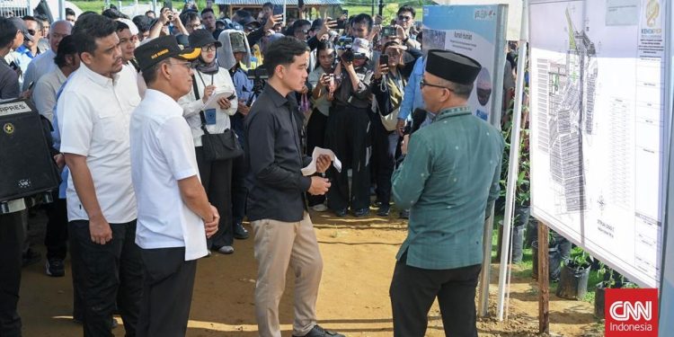 Gibran Pastikan Huntap untuk Penyintas Banjir di Tapsel Segera Dikenalkan