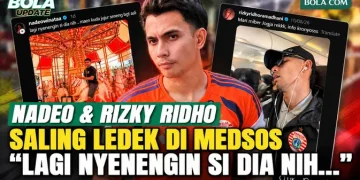 Cerita Saling Meledek Nadeo Argawinata dan Rizky Ridho di Media Sosial, Bukan Settingan!