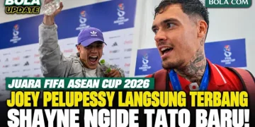 Pelupessy Terbang ke Eropa, Pattynama Rencanakan Tato Baru Usai Juara FIFA ASEAN Cup 2026
