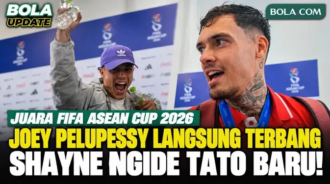 Pelupessy Terbang ke Eropa, Pattynama Rencanakan Tato Baru Usai Juara FIFA ASEAN Cup 2026