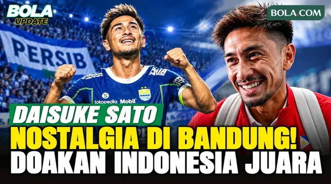 Nostalgia Daisuke Sato di Bandung, Doakan Timnas Indonesia di Final FIFA ASEAN Cup 2026