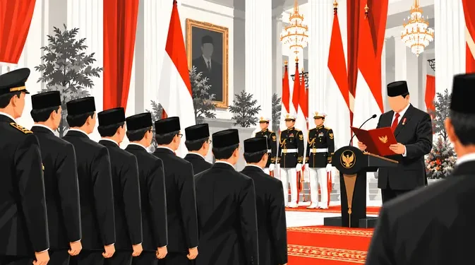 9 Pejabat Baru Setelah Perombakan Kabinet Prabowo