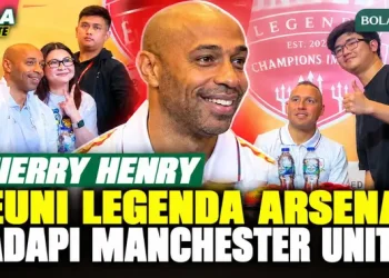 Thierry Henry Senang Bertemu Lagi dengan Legenda Arsenal, Hadapi Manchester United di Jakarta