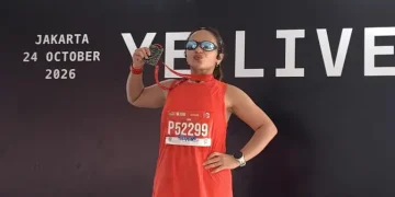 Amel Carla Finis 10K di JRF 2026 dan Mengakui Masih Ingin Tidur Lebih Lama