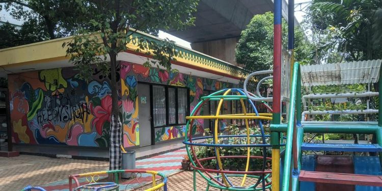 Oase Hijau RPTRA Kebon Sirih di Tengah Kepadatan Jakarta