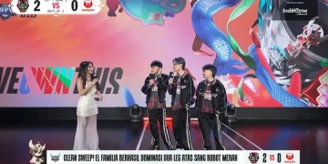 Jaga Puncak NAVI, AE Berusaha Masuk Upper Bracket