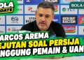 Pengakuan Pelatih Arema Marcos Santos Tentang Persija dan Investasi Pemainnya