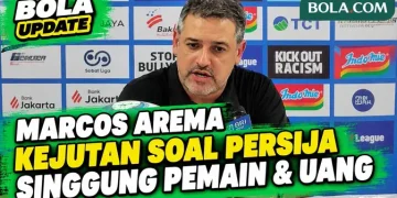 Pengakuan Pelatih Arema Marcos Santos Tentang Persija dan Investasi Pemainnya