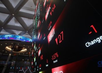 IHSG Turun 1,29 Persen ke Level 5.032