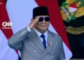 Momen Prabowo Memimpin Upacara HUT ke-81 Tentara Nasional Indonesia