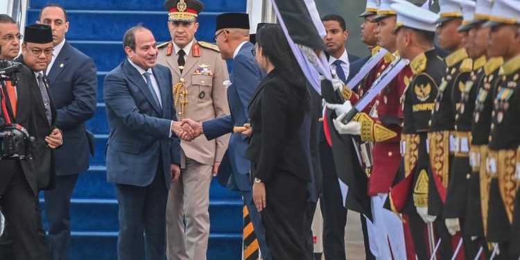 Presiden Mesir Berkunjung ke Jakarta Dijadwalkan Bertemu Prabowo Minggu