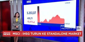 IHSG Turun 11 Persen dan Rupiah Mencapai 18000 per Dolar AS karena MSCI Bikin Cemas