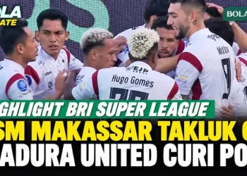 Sorotan PSM Makassar vs Madura United 0-1: Gol Cepat Iran Junior Bawa Madura Curi Poin di Parepare